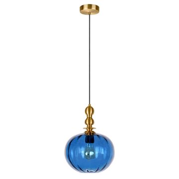Подвесной светильник 1*Е27 10426 Blue синий Melon LOFT IT