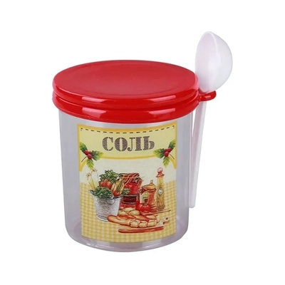 Банка "Ассорти" 0,7л (соль)(с ложкой)