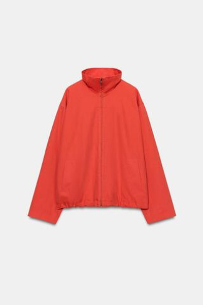 КУРТКА С ВОРОТНИКОМ-СТОЙКОЙ FRUIT OF THE LOOM™ — ZARA