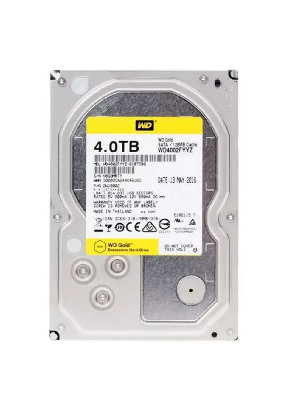 3.5" 4 ТБ Жетский диск Gold WD4002FYYZ