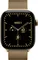 Часы Apple Watch Series 12, 42 мм, титан цвета «сияющее золото», миланский сетчатый браслет