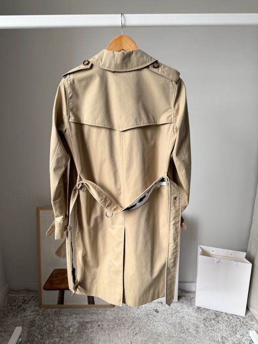 Хлопковый тренч Burberry, XS