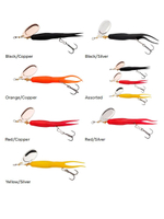 Блесна вращающаяся Abu Garcia Salmon Seeker, 24 г, Yellow/Silver