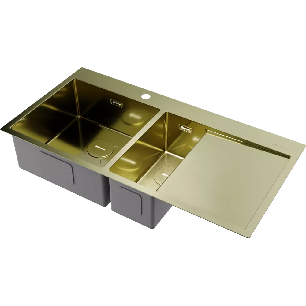 Кухонная мойка Omoikiri Akisame 100-2-GM-L