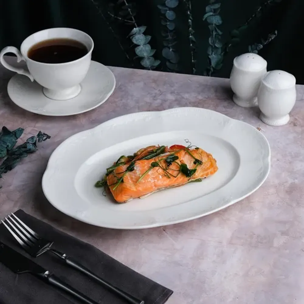 Блюдо овальное 30*22,5 см h2,8 см Aristocrat Noble [1]
