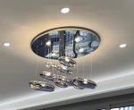 Ceiling design lamp Mercury by Artemide (10 lampshades)