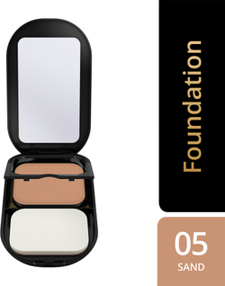 Max Factor Facefinity Refillable - Компактное матирующее тональное средство SPF 20 оттенок 005 Sand, 10 g