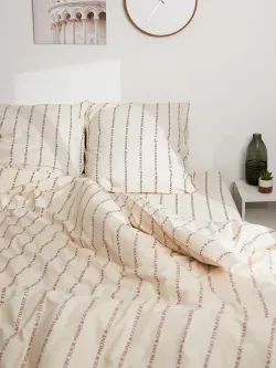 Простынь 240х215 классическая перкаль Go to sleep Эко