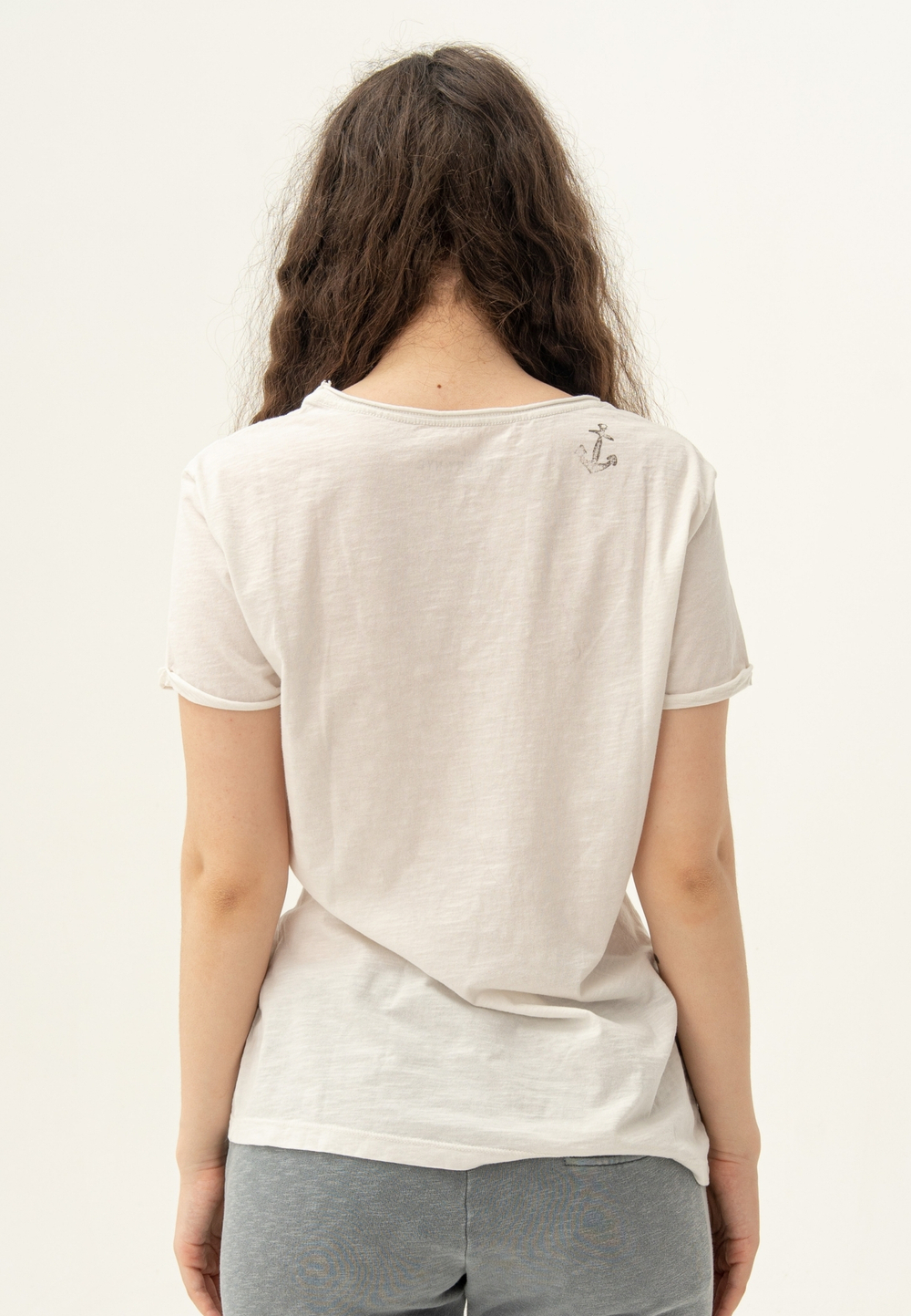 Футболка Bowery NYC однотонная Slub Sugar White