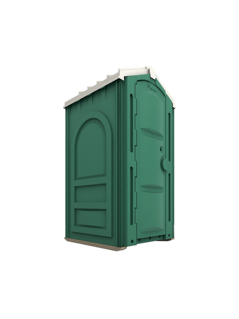 Мобильная туалетная кабина Стандарт ECOGR ЛЮКС Экогрупп(1200x1100x2200см;85кг;зеленый) - арт.560150