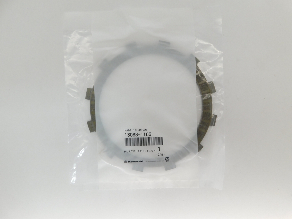 диск сцепления фрикционный Kawasaki ER-6F EX650 Ninja 650 EX400 KX250 13088-1105