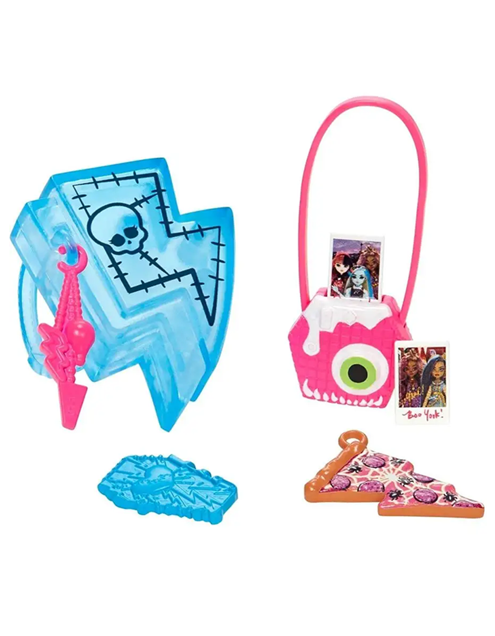 Кукла Монстер Хай Фрэнки Штайн 3 поколение с питомцем | Monster High Frankie Stein with Pet HHK53 g3 персонаж  (6+)