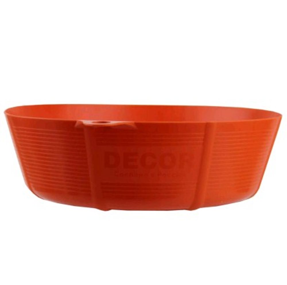 Ёмкость для гипса G1, 0,67 л, низкая, гибкий пластик  ПРОФИ  DECOR /670-0067