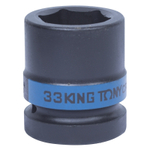 Головка торцевая ударная шестигранная 1", 33 мм KING TONY 853533M