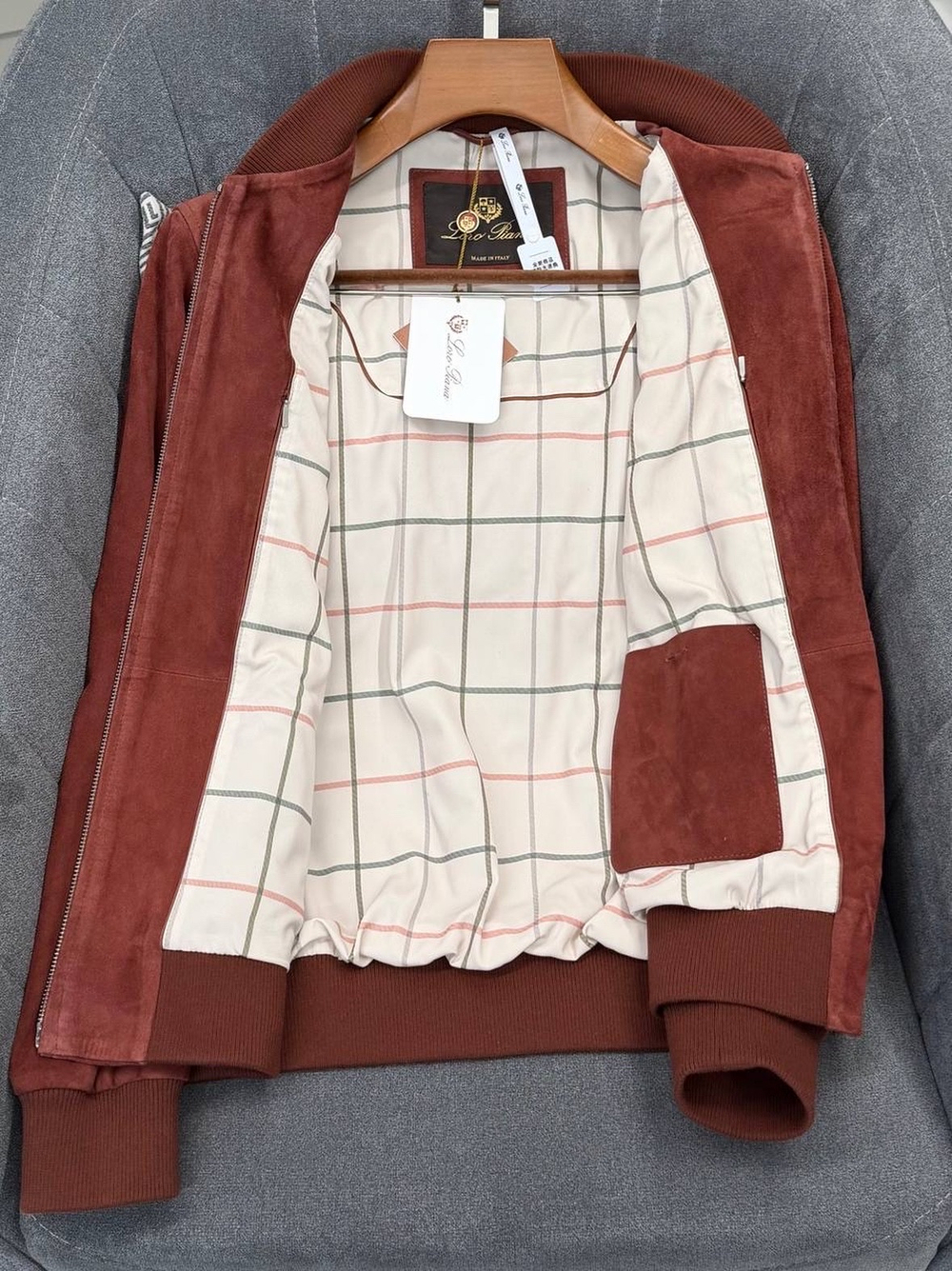 Замшевая куртка Loro Piana