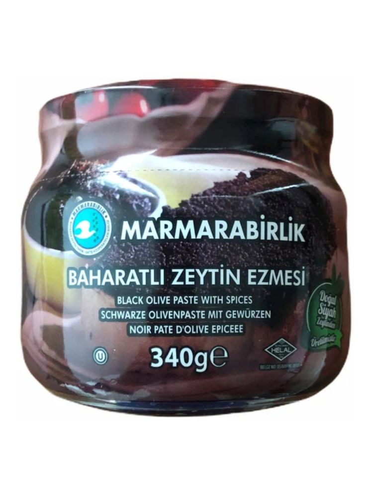 Оливковая паста Marmarabirlik со специями, 340 гр, 2 шт