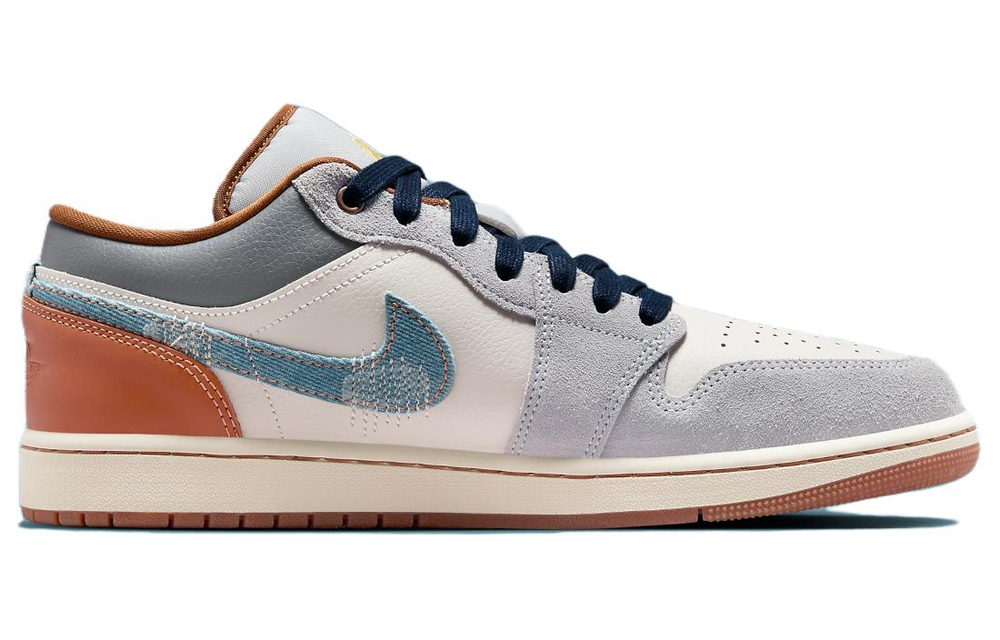Air Jordan 1 Low SE "Repaired Denim Swoosh"