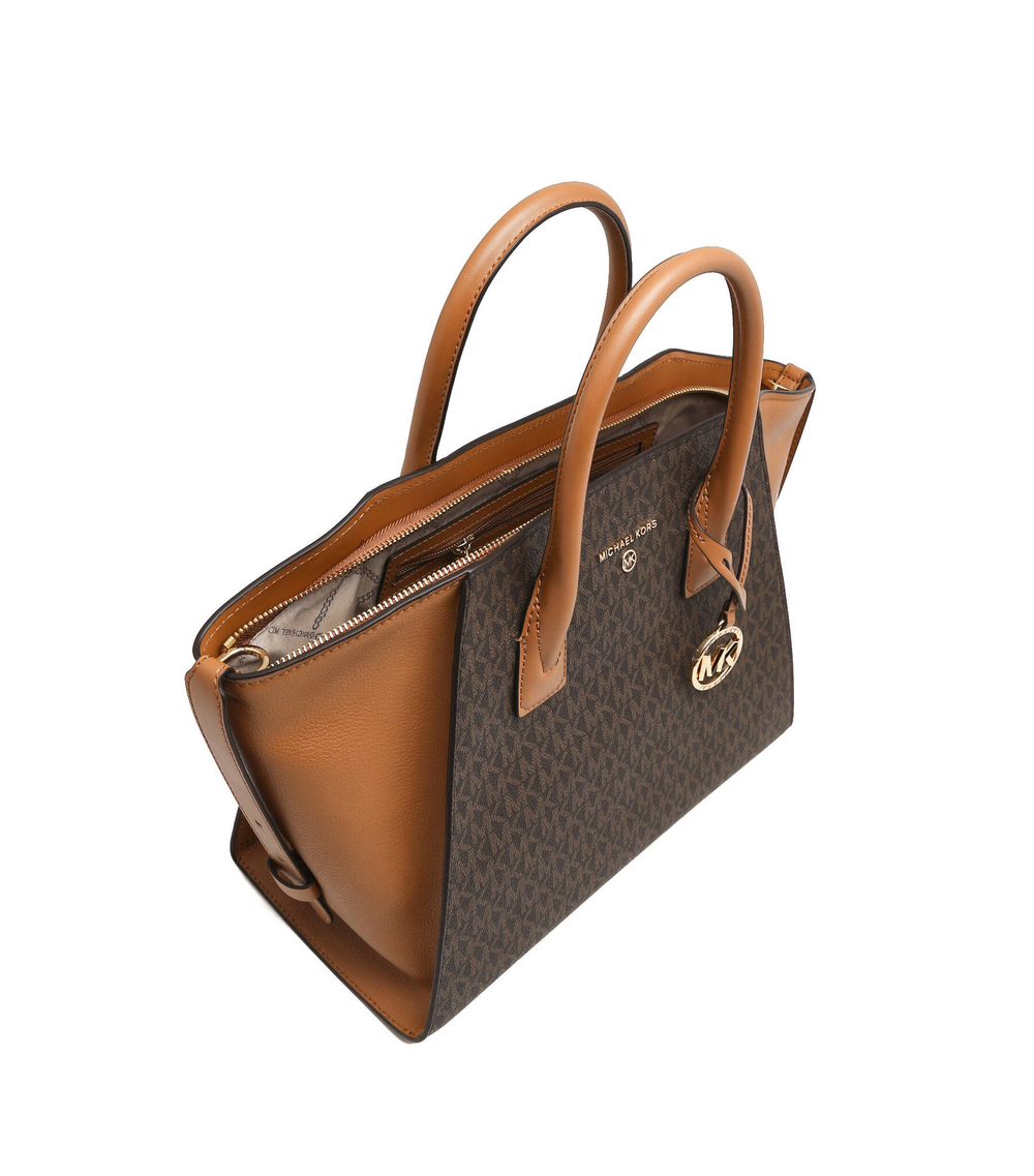 сумка-трапеция avril Michael Kors - коричневый(30F2G4VS7B)