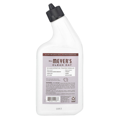 Mrs. Meyers Clean Day, Средство для чистки унитазов, лаванда, 710 мл (24 жидк. Унции)