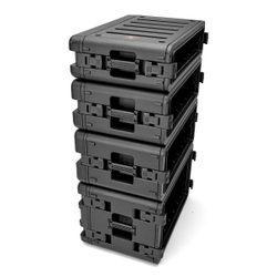 RACK | Ударопрочный Короткий рэковый кейс 6 юнитов глубина 30 см DGCASE@RACK6US30 | Внутр. размеры 485*265*275мм