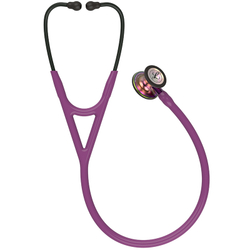 Стетоскоп Littmann Cardiology IV, сливовый, радужная акустическая головка, фиолетовый ствол (6205)