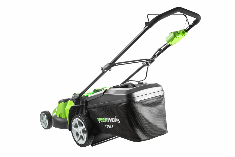 Газонокосилка аккумуляторная GREENWORKS TwinForce G40LM49DB 40В,49см,без АКБ и ЗУ (2500207)