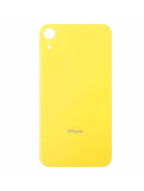 Задняя крышка для Apple iPhone XR желтая
