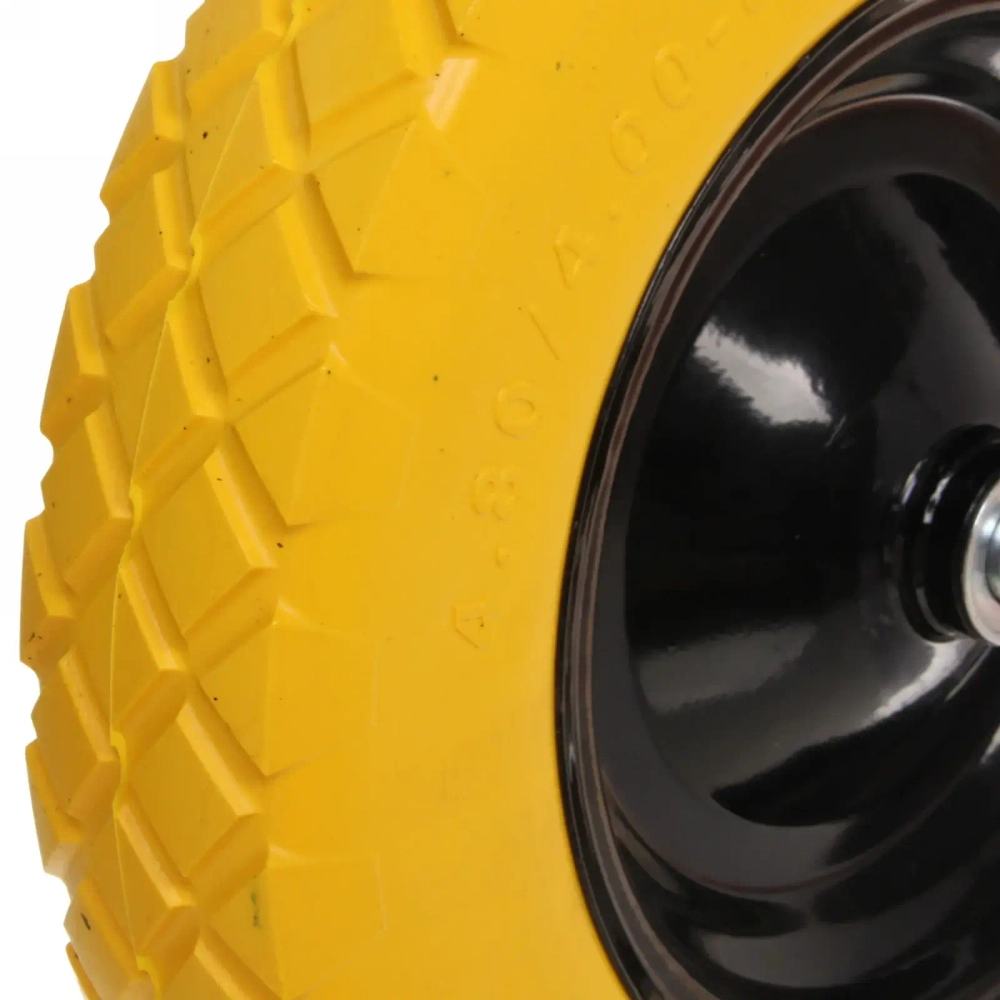 Колесо к тачке 16» 4,00*8 (ось 16мм) вспененный полиуретан