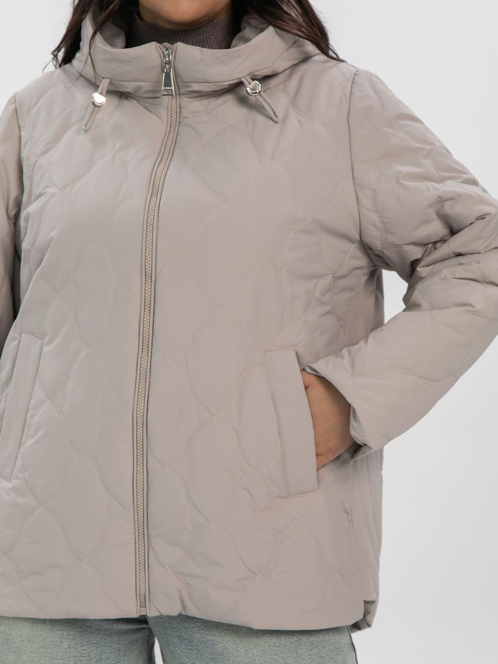 Куртка Милли (бежевая) Б16357-4М LT Collection