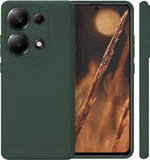 Мягкий Soft Touch чехол из силикона для XIAOMI REDMI NOTE 13 PRO 4G / POCO M6 PRO 4G с бархатной подкладкой
