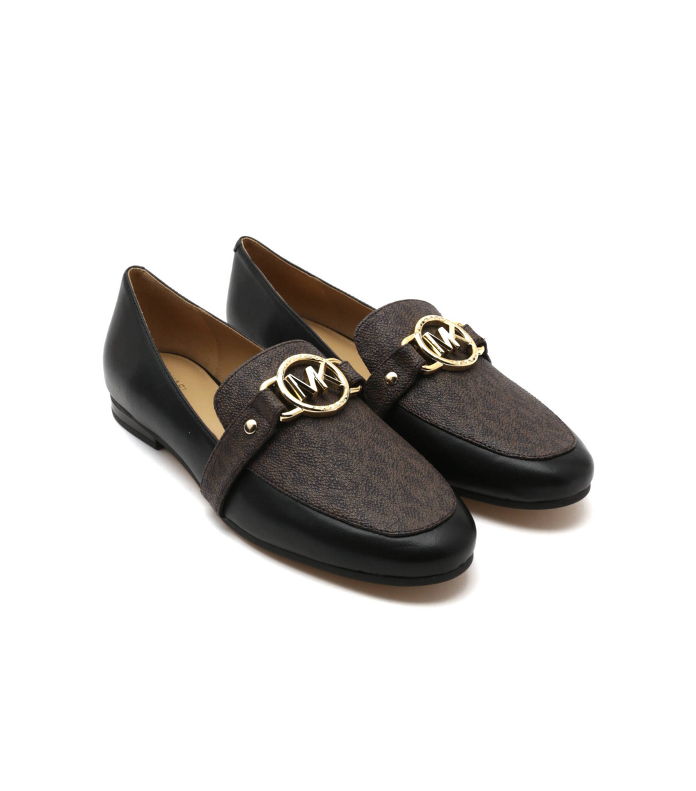 Кожаные мокасины. Michael Kors - коричневый(40F2ROFP1L)