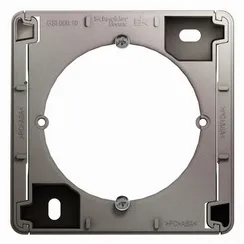Коробка для накладного монтажа Systeme Electric Glossa Платина GSL001200
