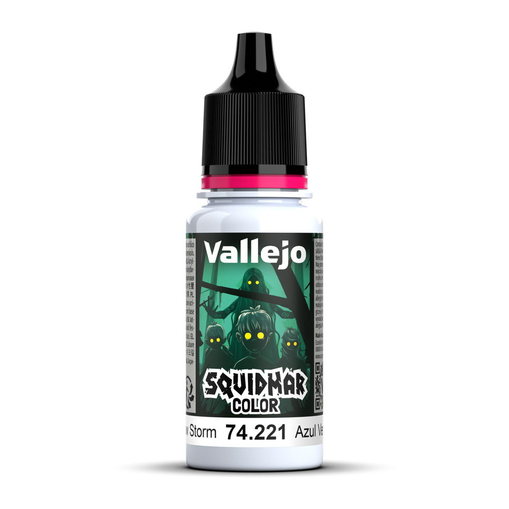 Vallejo Squidmar Color Snow Storm — акриловая краска, 18 мл (74.221)
