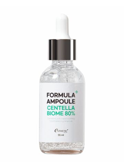 ESTHETIC HOUSE Сыворотка для лица с ЭКСТРАКТОМ ЦЕНТЕЛЛЫ Formula Ampoule Centella Biome 80%, 55мл