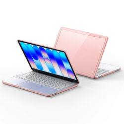 Чехол тонированный розовый для ноутбука MacBook Neo 13 (с 2026-), серии LCGB Series Protective от Dux Ducis