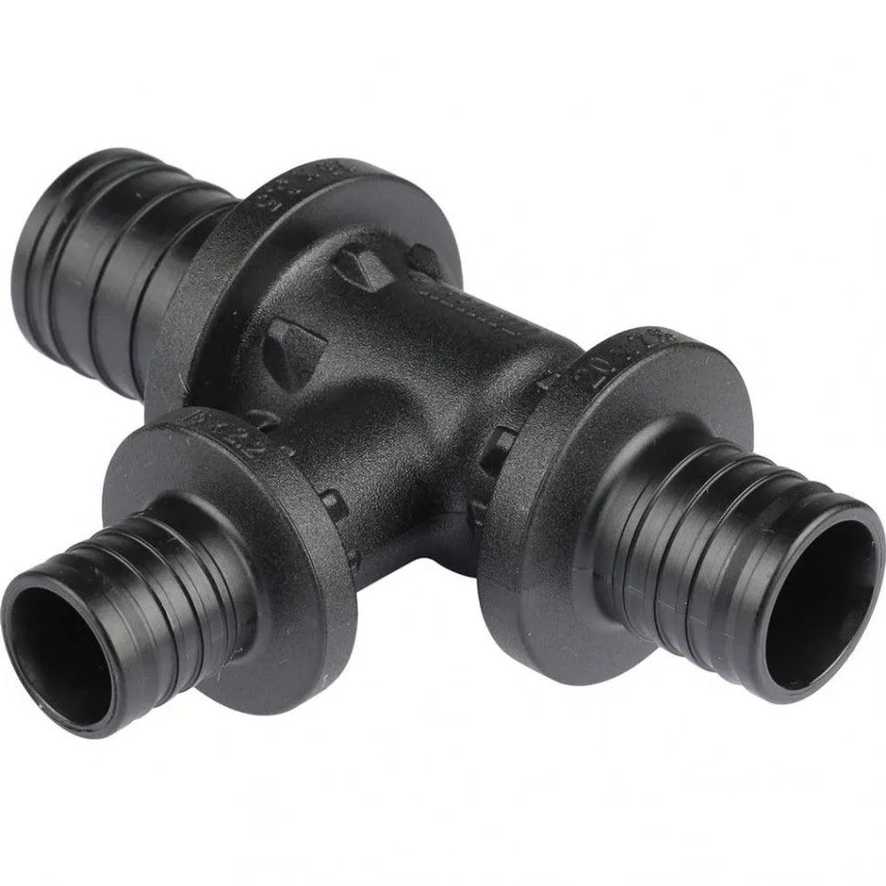 Тройник для PE-X труб аксиальный PPSU Дн 25х16х20 переходной RAUTITAN PX Rehau 11600831001