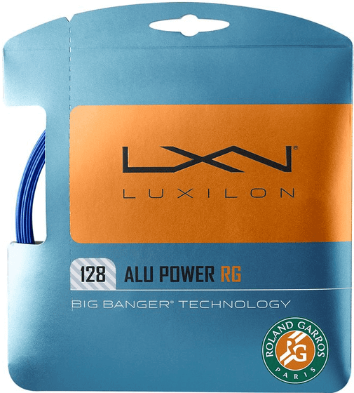 Теннисная струна Luxilon Alu Power Roland Garros Blue - 1.28 Set (12,2 м)