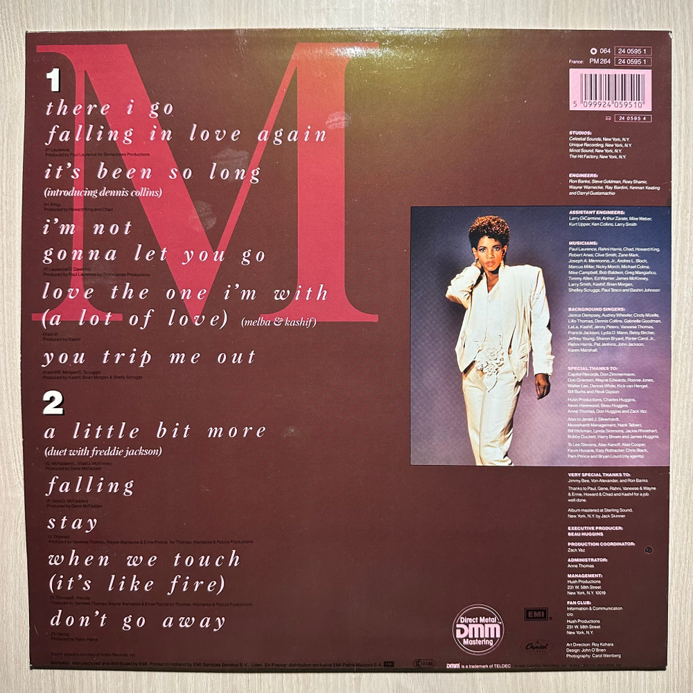 Melba Moore - A Lot Of Love (Голландия 1986г.)