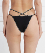Бразильские трусики mini logo strappy brief Karl Lagerfeld - черный(236W2111)
