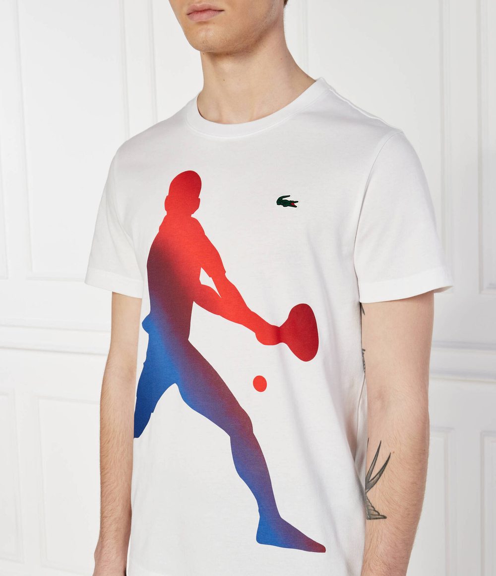 Футболка Lacoste - белый(TH7516)