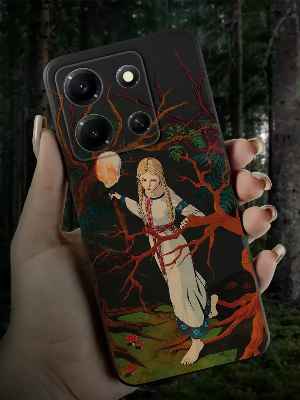 Чехол на Infinix NOTE 30i с принтом