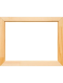 Деревянная рама 35x45 для картин на подрамнике сеч. 40x18