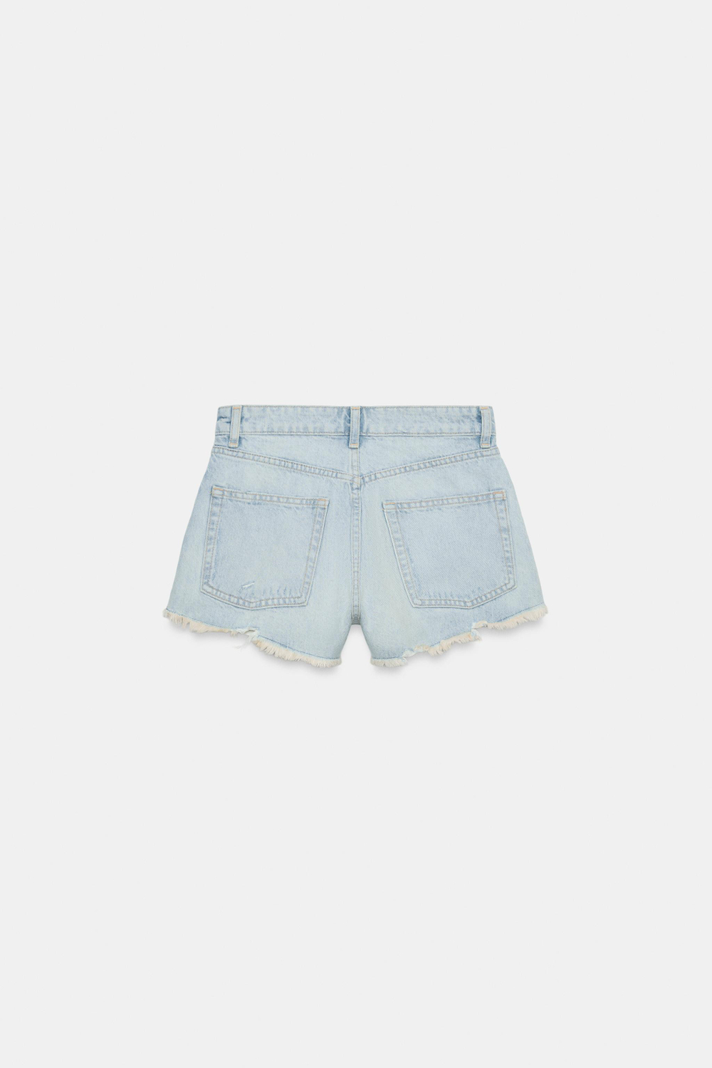 ДЖИНСОВЫЕ ШОРТЫ TRF С ВЫСОКОЙ ПОСАДКОЙ — ZARA