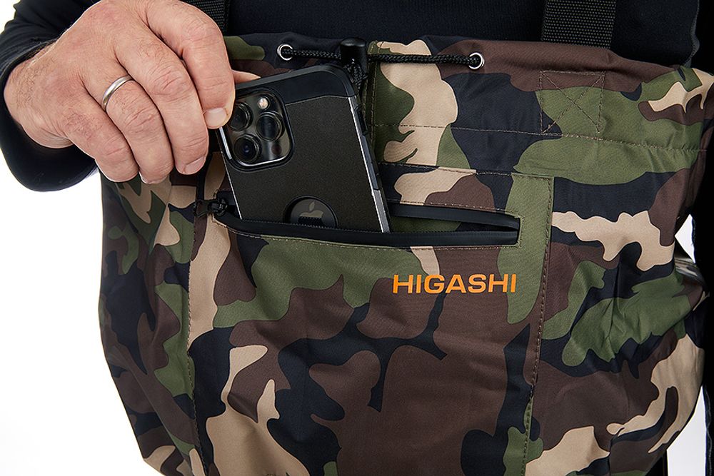 Вейдерсы HIGASHI Waterskin Camo pvc w/boot M