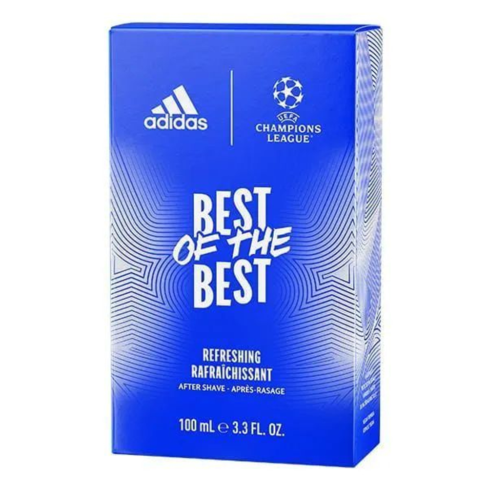 коробка снаружи немного замята - Лосьон после бритья ADIDAS Best of the Best 100 мл (Из Финляндии)