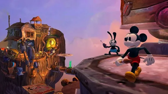 PS VITA Epic Mickey The Power of Two/ Две Легенды (Б/У, Полностью на русском языке, PCSF-00308)