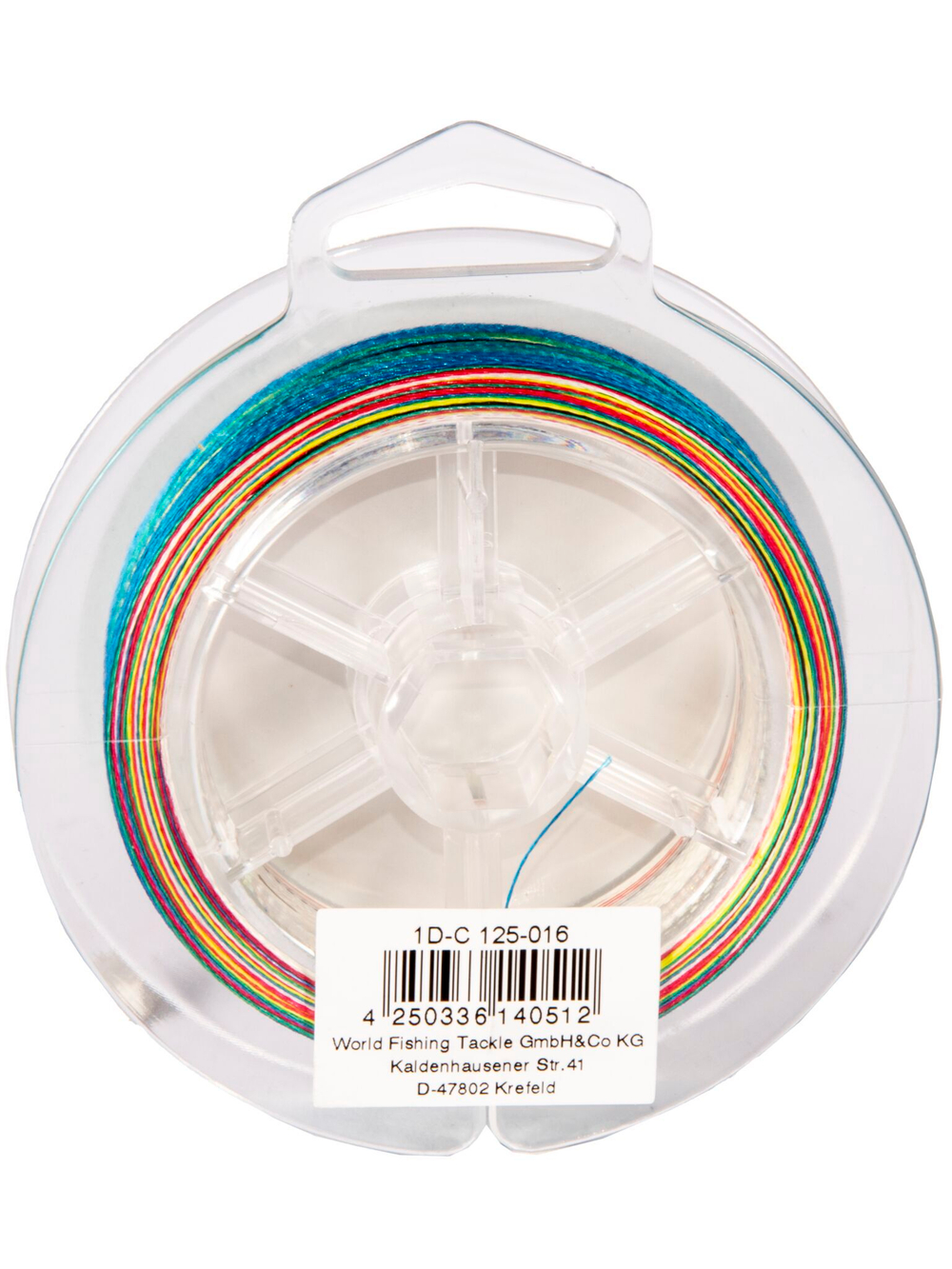 Леска плетёная WFT KG ROUND DYNAMIX Multicolor 300 м, 0,16 мм