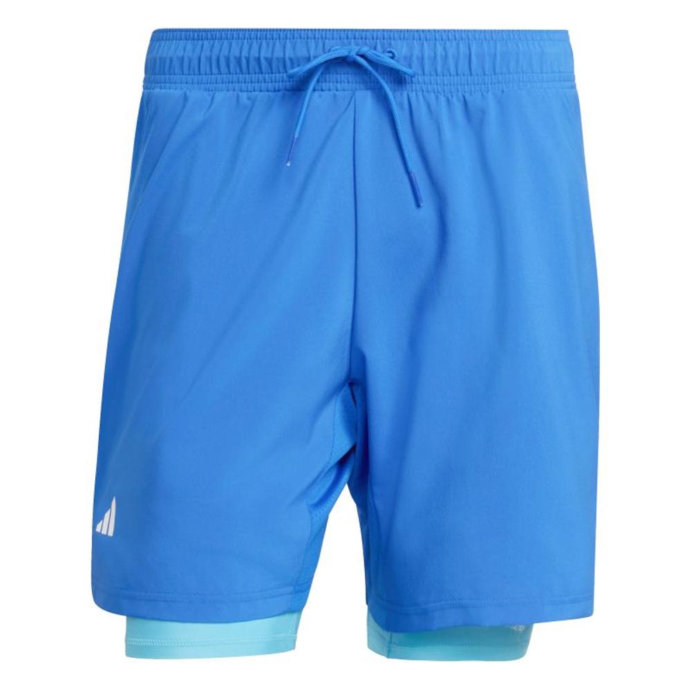 Теннисные шорты Adidas Club 2in1 - glory blue