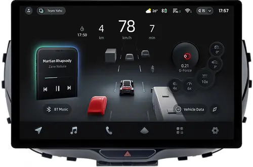 Магнитола для KIA Soul 3 2018-2024 (ШГУ цветной) - Teyes CC4-PRO монитор 13" 2K QLED на Android 13, Быстрейшая, Snapdragon 778G, ИИ, CarPlay, DSP, 4G SIM-слот