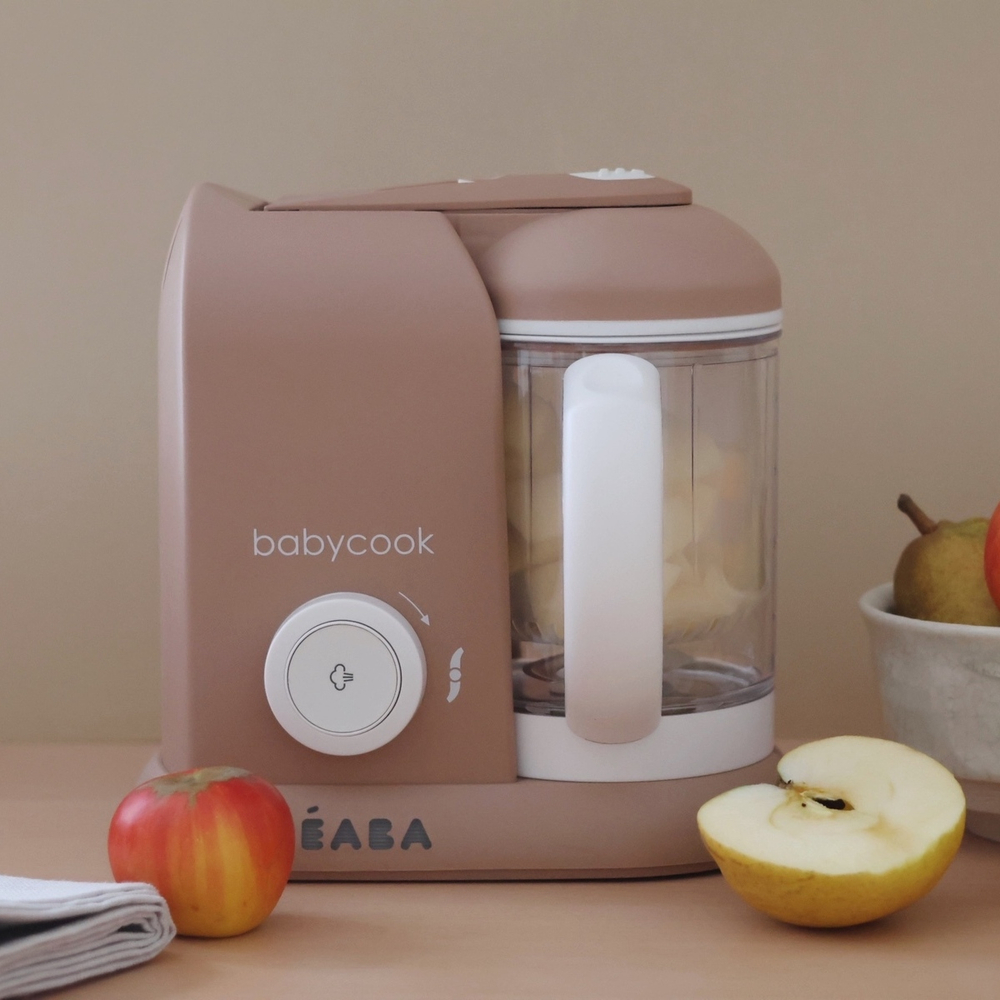 Кухонный комбайн для детского питания 5 в 1 BEABA Babycook СОЛО темно-бежевый